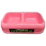 ظرف آب و غذای سگ و گربه مدل دوقلوی آلفا - Image 3