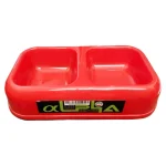 ظرف آب و غذای سگ و گربه مدل دوقلوی آلفا - Image 2