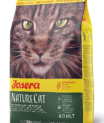 غذا خشک گربه بالغ جوسرا  مدل NATURECAT وزن 2 کیلو گرم