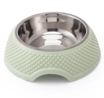 ظرف غذا و آب سگ  مدل استیل گرد - Image 9