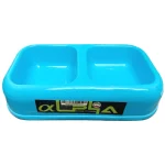 ظرف آب و غذای سگ و گربه مدل دوقلوی آلفا